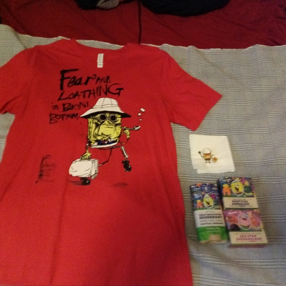 SpongeBob Bundle Mens Size Lg